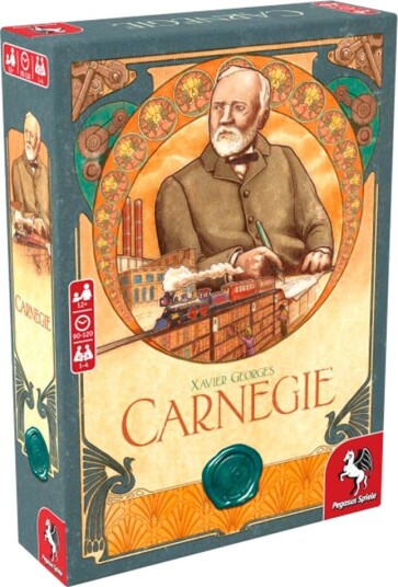 Pegasus Carnegie Brettspill Engelsk 12+ År