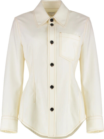 Bottega Veneta Dame Bluser & Skjorter Hvit S,