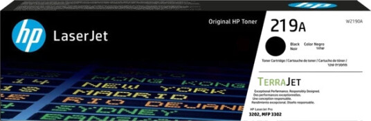 HP Toner 219A / W2190A Sort (1.300 sider) Original