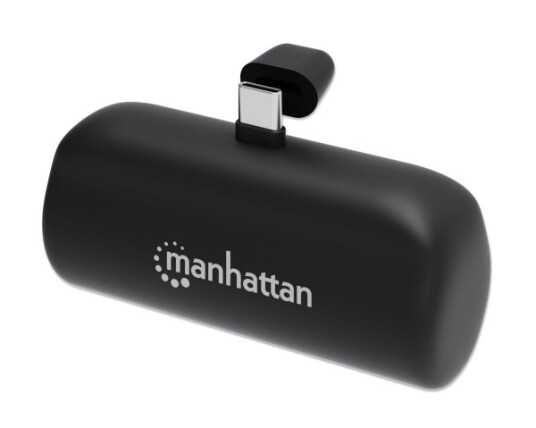 Manhattan 102636, 5000 Mah, Lithium-Ion (Li-Ion), 10 W, Sort