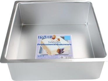 Pme Ekstra Dyp Firkantet Kakeform 10x10x10cm 