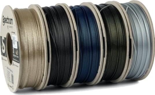 Spectrum Pla Glitter Multi Pack 1.75 Mm 5 X 0.25 Kg
