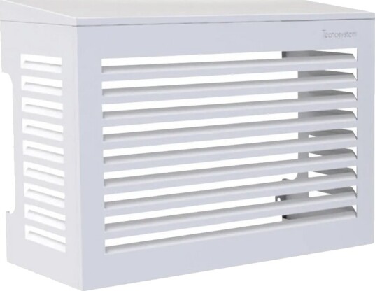 OVERBYGG FOR VEGGMONTERING 5° SKRÅ 900X700X500MM RAL9002