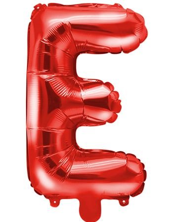 E Bokstavballong 35 cm