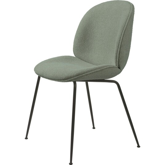 Gubi Beetle Dining Chair Black PG2 Li.Bouclé 012