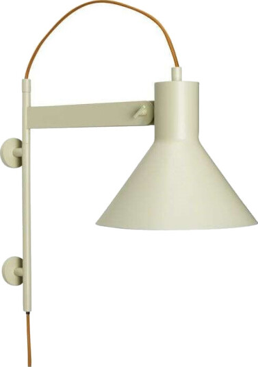 Hübsch Studio Vegglampe Beige Hübsch Studio Vegglampe Beige
