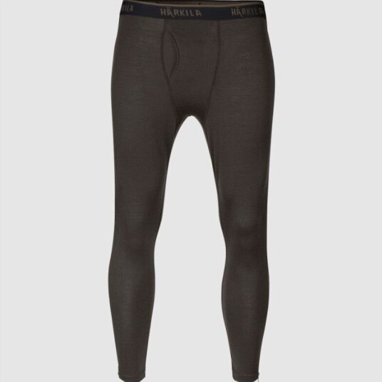 Härkila Base All Season Side Zip Long Johns Shadow Brown 3XL