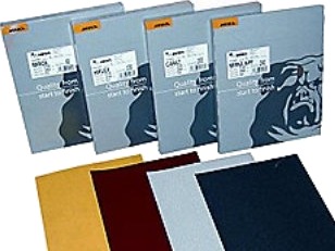 Tørslibeark Mirox K180 230X280mm Gul Mirka 50 Stk. Tørslibeark Mirox K180 230X280mm Gul Mirka 50 Stk.