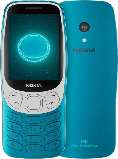 Nokia 3210 4G Funksjonstelefon Dual-SIM Scuba Blue - 1450 mAh
