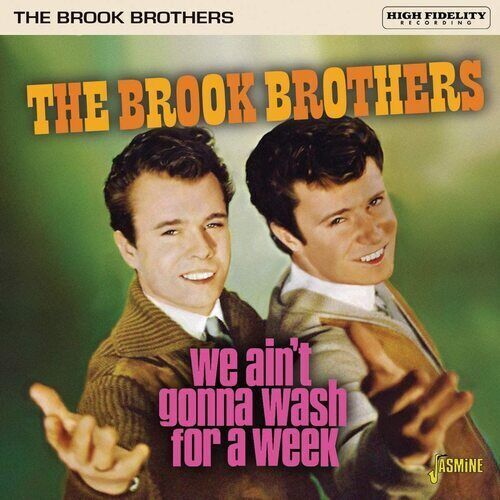 MediaTronixs The Brook Brothers : We Ain’t Gonna Wash for a Week CD (2020) Pre-Owned