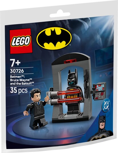 Lego Super Heroes Batman Byggesett: Bruce Wayne med Batman-drakten