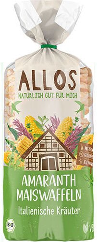 Allos Maiskaker m. Italienske Urter Ø