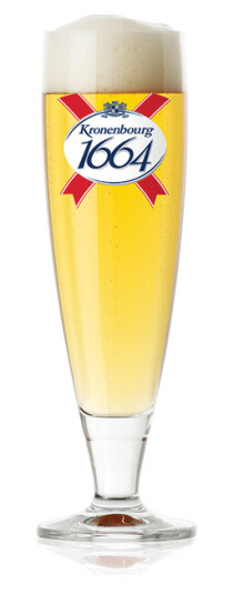 Kronenbourg 1664 ølglass 40 cl Kronenbourg 1664 ølglass 40 cl