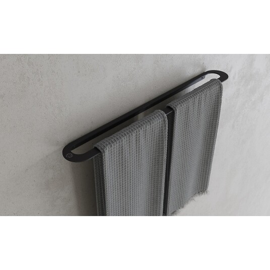 Copenhagen Bath CB 100 Håndkleholder 600 mm Sort Matt