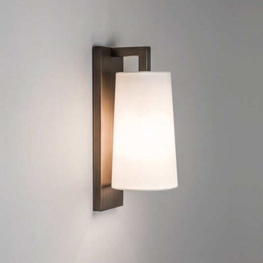 Astro Lighting Lago 280 vegglampe IP44 - Bronse/Hvit