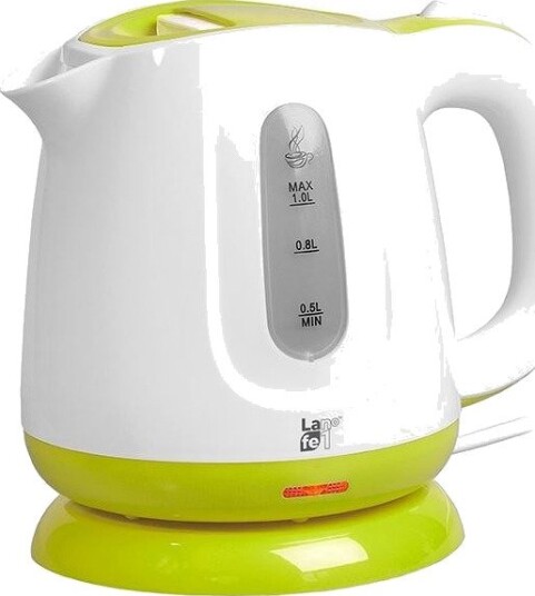 Lafe CEG011.1 Vannkoker - 1L (1100W) - Hvit/Grønn