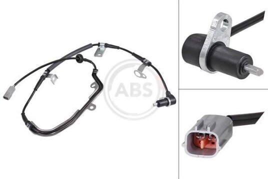 Sensor, ABS A.B.S. 31898