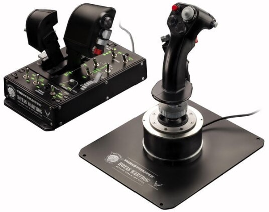 Thrustmaster Hotas Warthog PC throttle og joystick Thrustmaster Hotas Warthog PC throttle og joystick