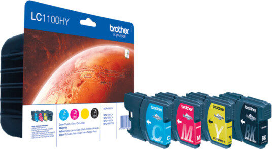 Originale Blekkpatroner Brother LC-1100HYVALBP Svart/Cyan/Magenta/Gul