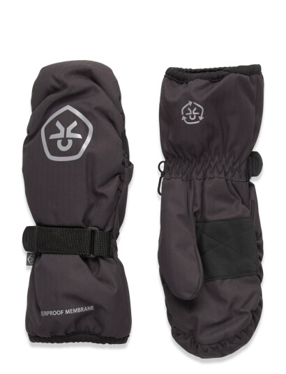 Color Kids Mittens Waterproof   Grey   6 8Y