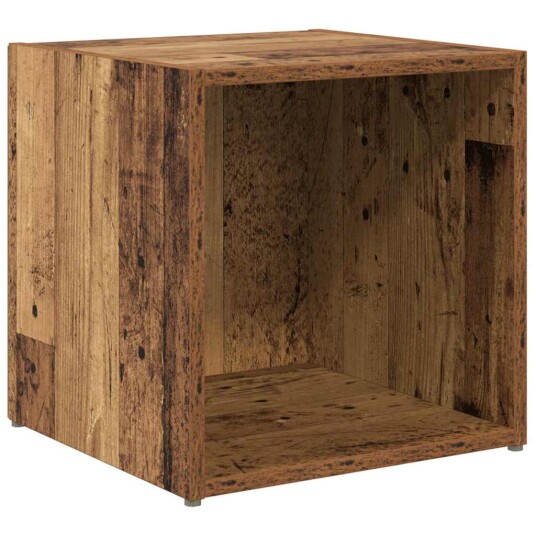  TV benk sett 6 pcs Gamle tre 37 x 35 x 72 cm Konstruert tre