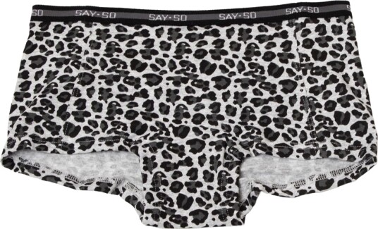 Say So Hipstere   Grå Melert m. Leopard   Say So   10 år 140   Hipsters
