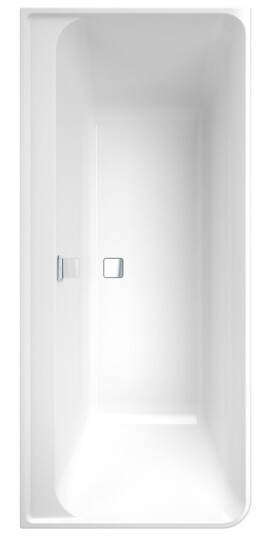 VILLEROY & BOCH COLLARO BADEKAR 180X80 BACK TO WALL HØYRE MED AVLØPSSETT I KROM