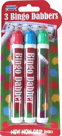 3 stk Bingo Dabbers Markeringstusjer