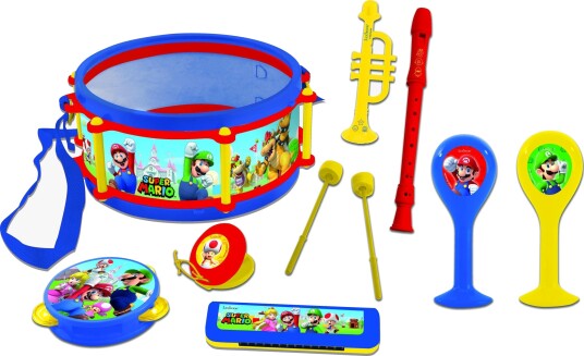 Super Mario Musikksett 7 Deler