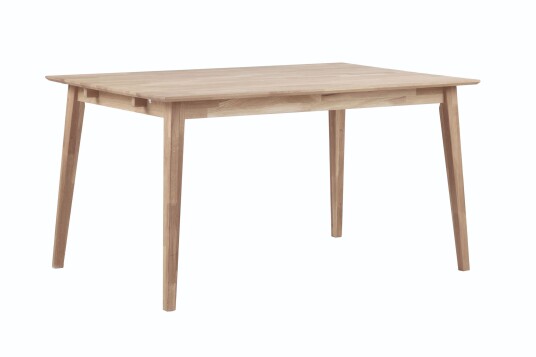 Rowico Home Filippa spisebord Hvitpigmentert 140 x 90 cm Natur