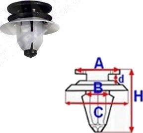 ROMIX C70524 Clip ROMIX C70524 Clip