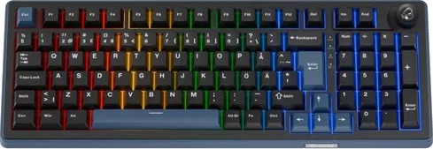 Ducky OK-M-98 Gamingtastatur Nordisk svart DKOKM2598-KYFIPDCOCH1 Ducky OK-M-98 Gamingtastatur Nordisk svart DKOKM2598-KYFIPDCOCH1