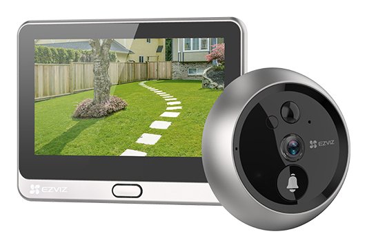 Ezviz CS DP2 Trådløs Smart Dørkikkert med Skjerm og Wi Fi Ezviz CS DP2 Trådløs Smart Dørkikkert med Skjerm og Wi Fi