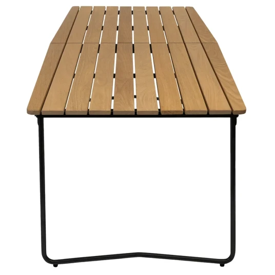 Grythyttan Stålmöbler Spisebord B31 230 Oljet eik / svart understell