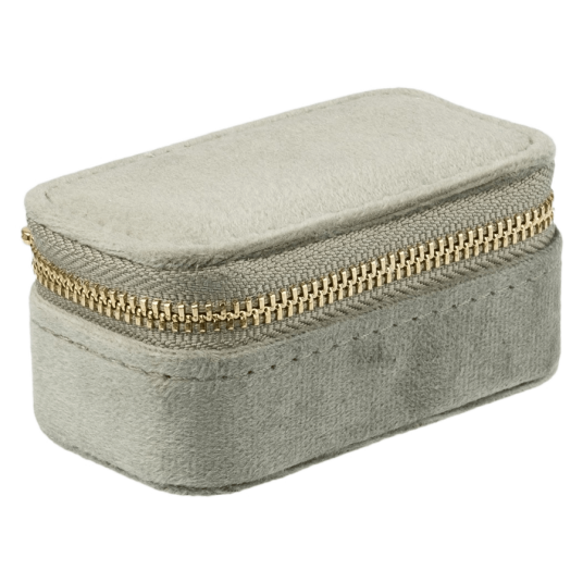 DARK Velvet Jewellery Box Micro Milieu Green