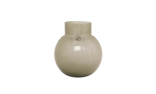 Ernst GLASSVASE Rund 14cm Grønn