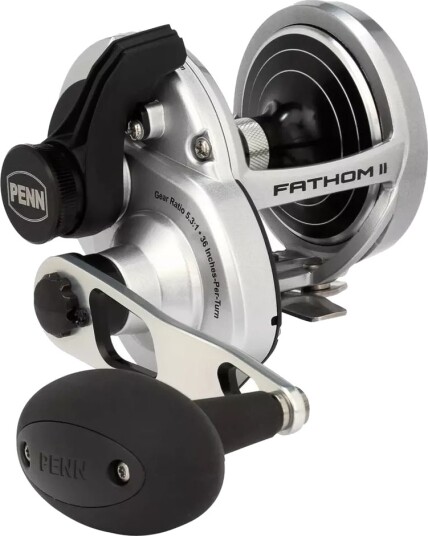 Penn Fathom II Lever Drag 10xn Lh Kompakt Og Sterk Havfiskesnelle Penn Fathom II Lever Drag 10xn Lh Kompakt Og Sterk Havfiskesnelle
