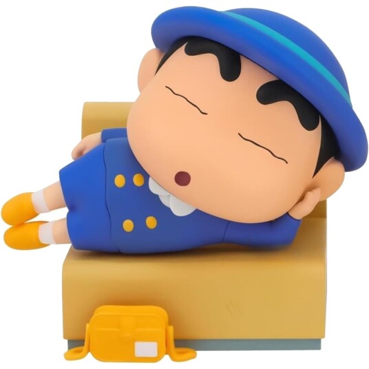 Banpresto Crayon Shinchan Nakayoshi Minner Shinnosuke Figur 7cm Barnehage