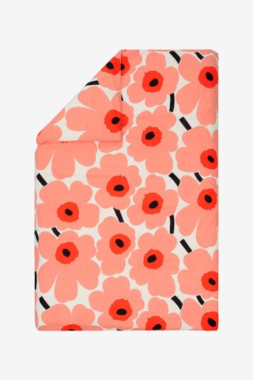 Marimekko   Unikko Dc 150X210Cm   Rød