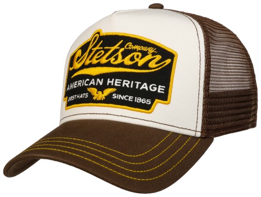 Stetson Men's Trucker Cap American Heritage Brown OneSize, Brown