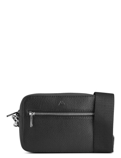 Markberg Elea Crossbody Bag, Grain - Black - ONE SIZE Markberg Elea Crossbody Bag, Grain - Black - ONE SIZE