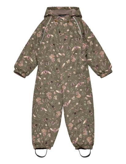 mikk-line Polyester Baby Suit Aop Khaki green 74
