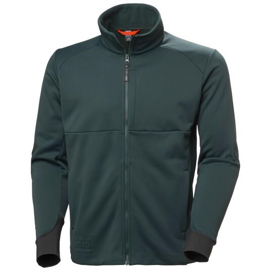Helly Hansen Workwear Tech 72381_450 Fleecejakke grønn dame S Klær