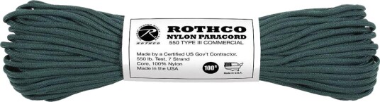 Rothco Paracord Nylon 30m Grønn