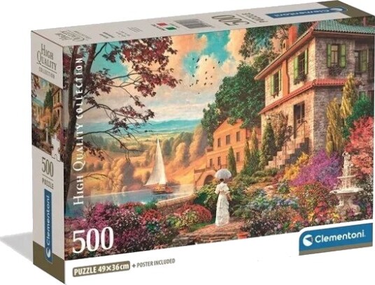 Clementoni Puzzle 500 Pcs CB High Quality Collection Victorian Promenade