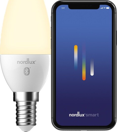 Nordlux Smart E14 C35 Kronelyspære 380 lm 2700 K Dimbar