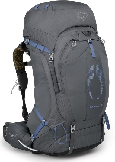 Osprey Aura Ag 65 Tungsten Grey WXS/S Osprey Aura Ag 65 Tungsten Grey WXS/S