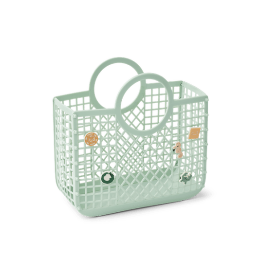 Liewood Samantha kurv med charms Light Peppermint Liewood Samantha kurv med charms Light Peppermint