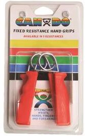 Procare Can Do Hand Grips Rød Lett - 2 stk Procare Can Do Hand Grips Rød Lett - 2 stk