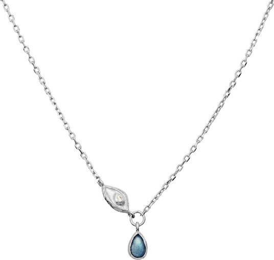 Maanesten Babette Necklace Sølv farge 400 mm Maanesten Babette Necklace Sølv farge 400 mm